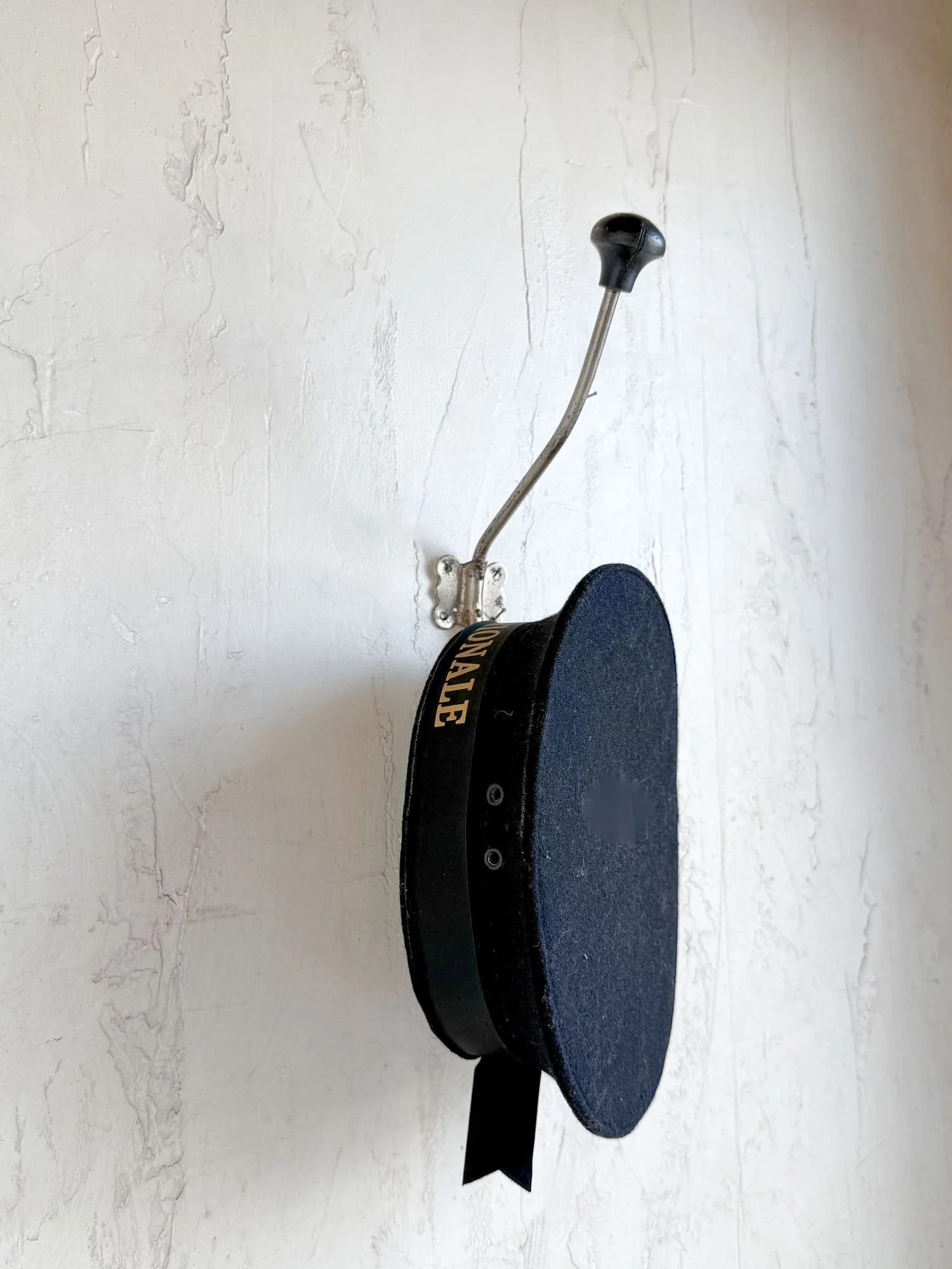 Vintage Industrial Style French Coat and Hat Wall Rack Hook